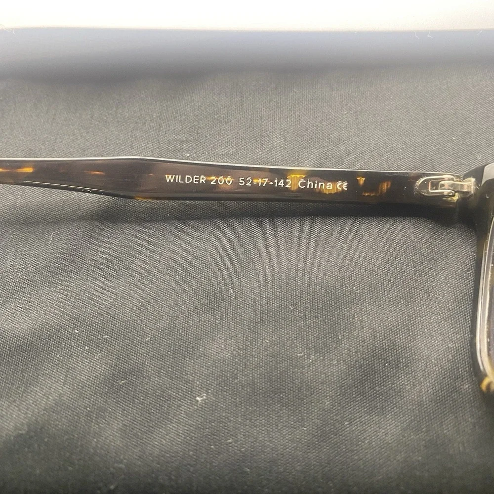 Warby Parker Eyeglasses FRAME ONLY Wilder 200 52-17-142 Dark Tortoise 788